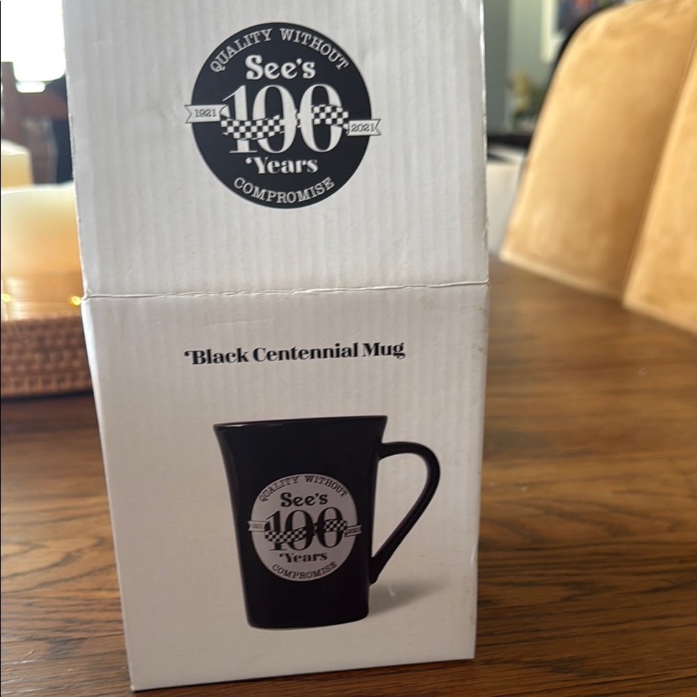 Black Centennial Mug